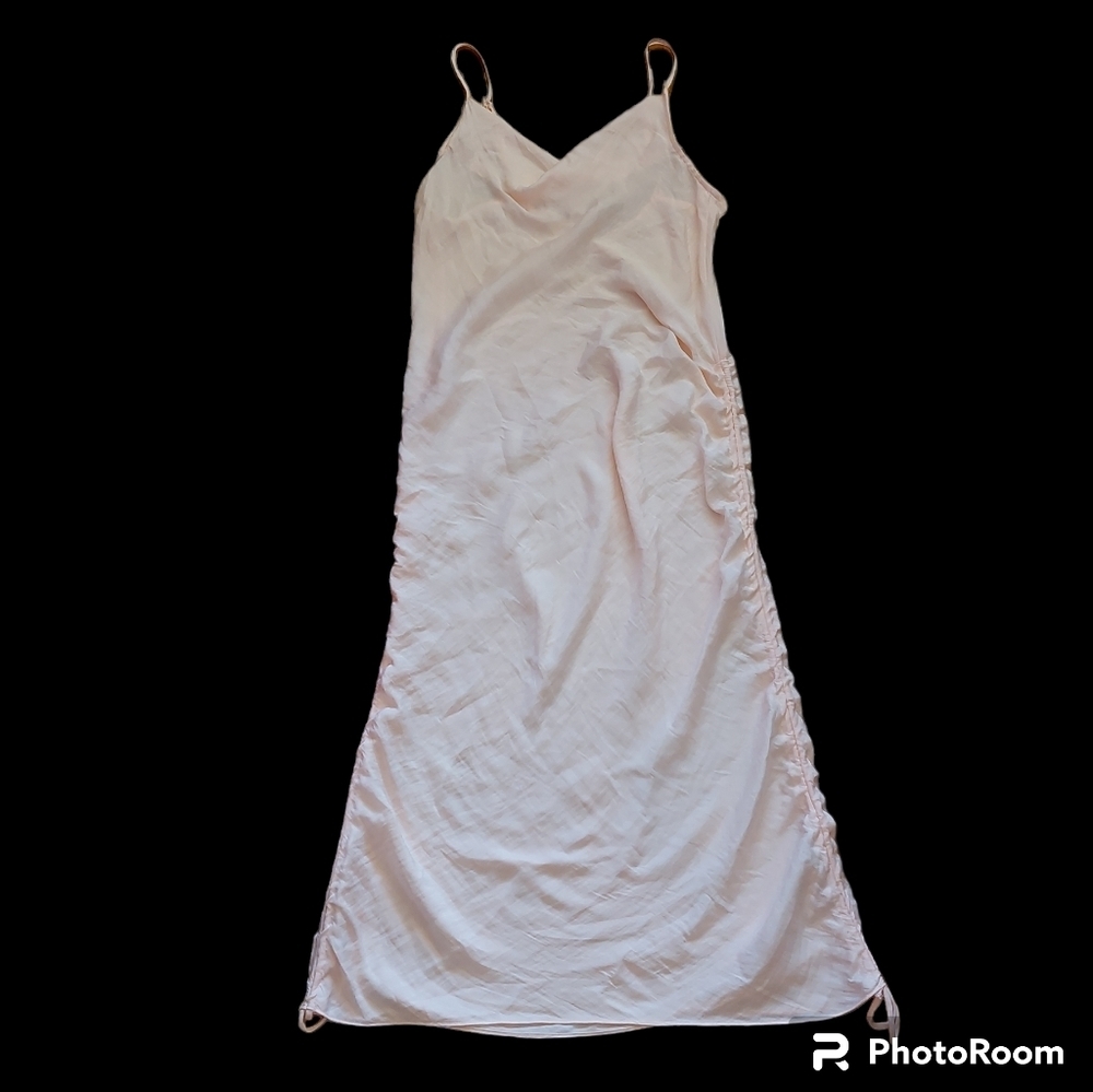 Intimately free people satin slip dress with adjustable length nwot size M